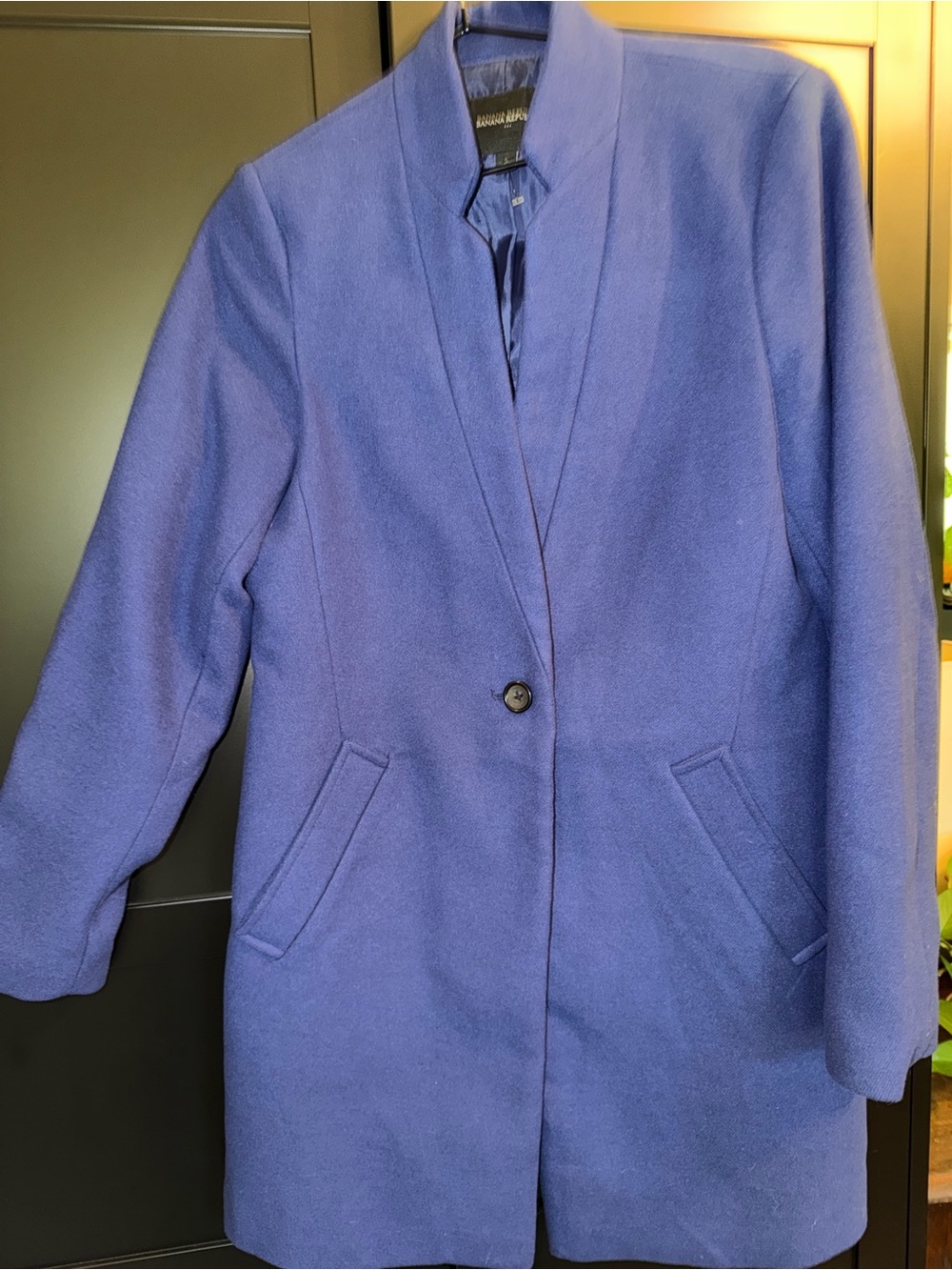 Women’s banana republic pea coat jacket